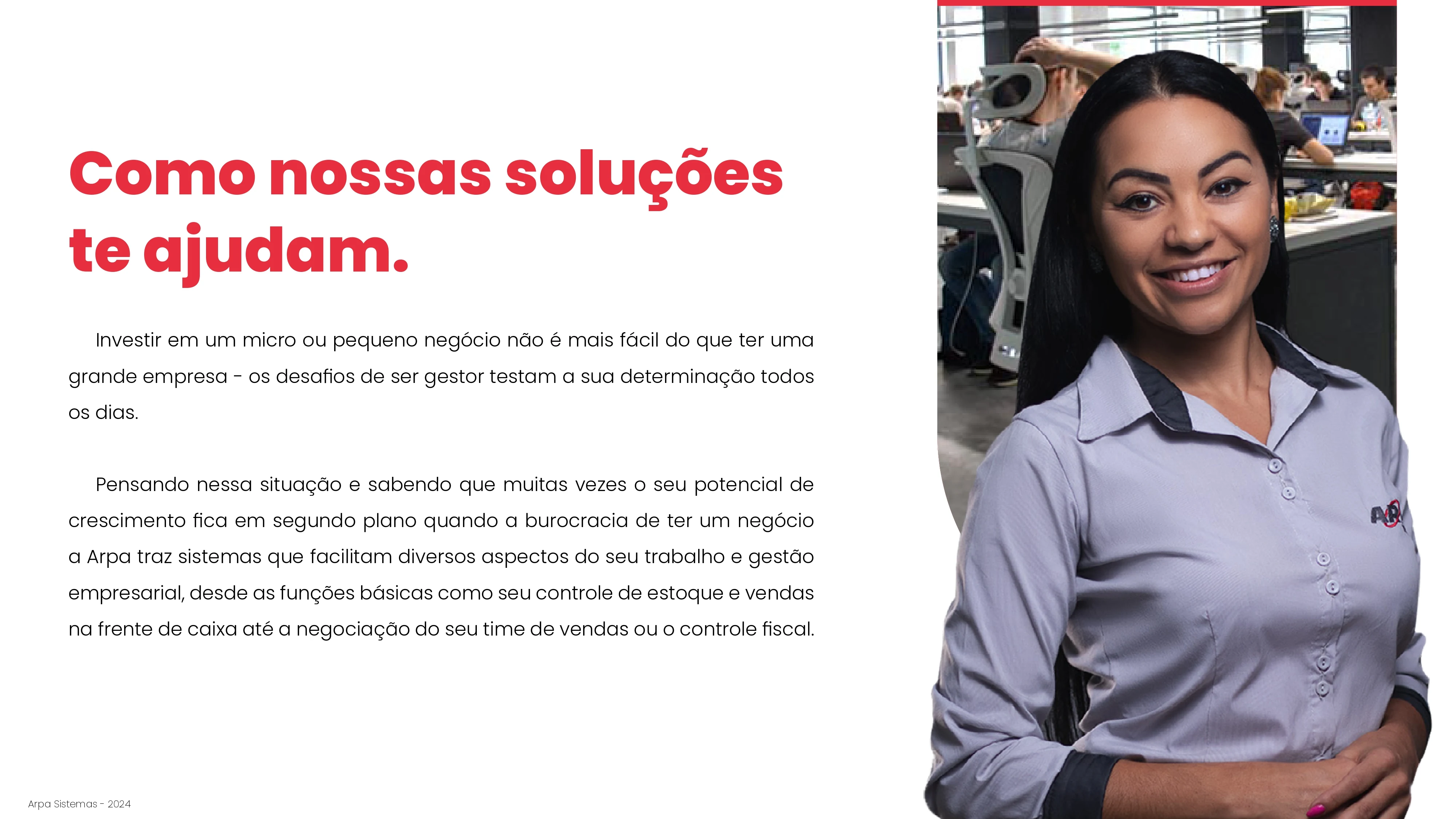 Demonstração e tela do sistema - Imagem 1 - LEFi Informática