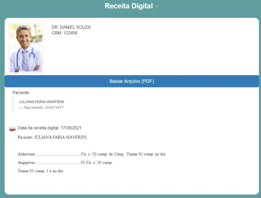 Assinatura Digital ICP-Brasil e Receituário Doctor's Office